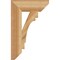Ekena Millwork Merced Slat Rough Sawn Bracket, Western Red Cedar, 4"W x 14"D x 22"H BKT04X14X22MRC06RWR - alternate 2